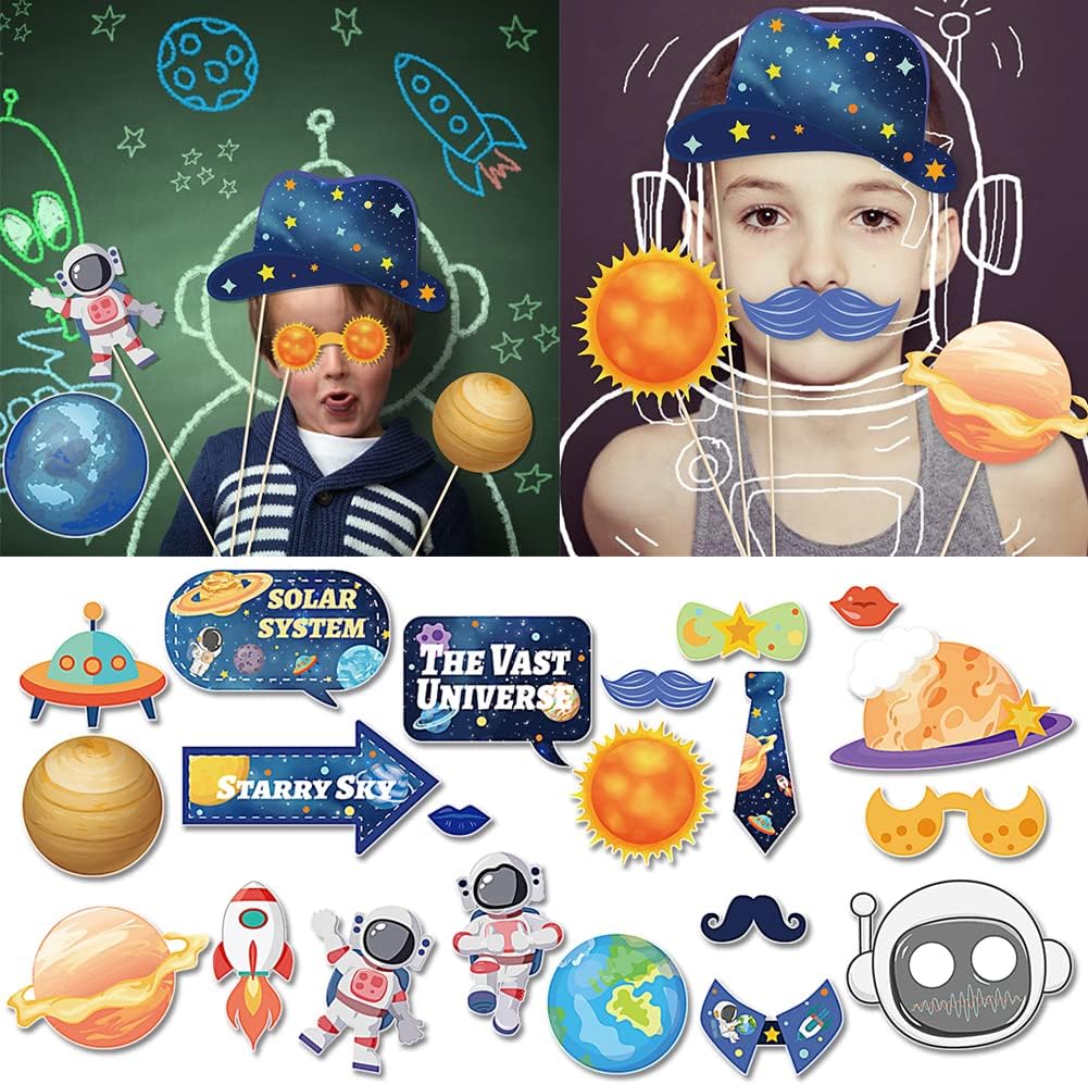 Space Decoration Photo Props Set