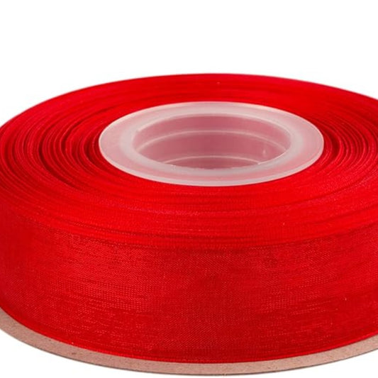 Red Ribbon W 4 Cm X 4.5 M in Length