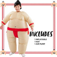 Load image into Gallery viewer, Sumo Inflatable costume (150-190 CM)
