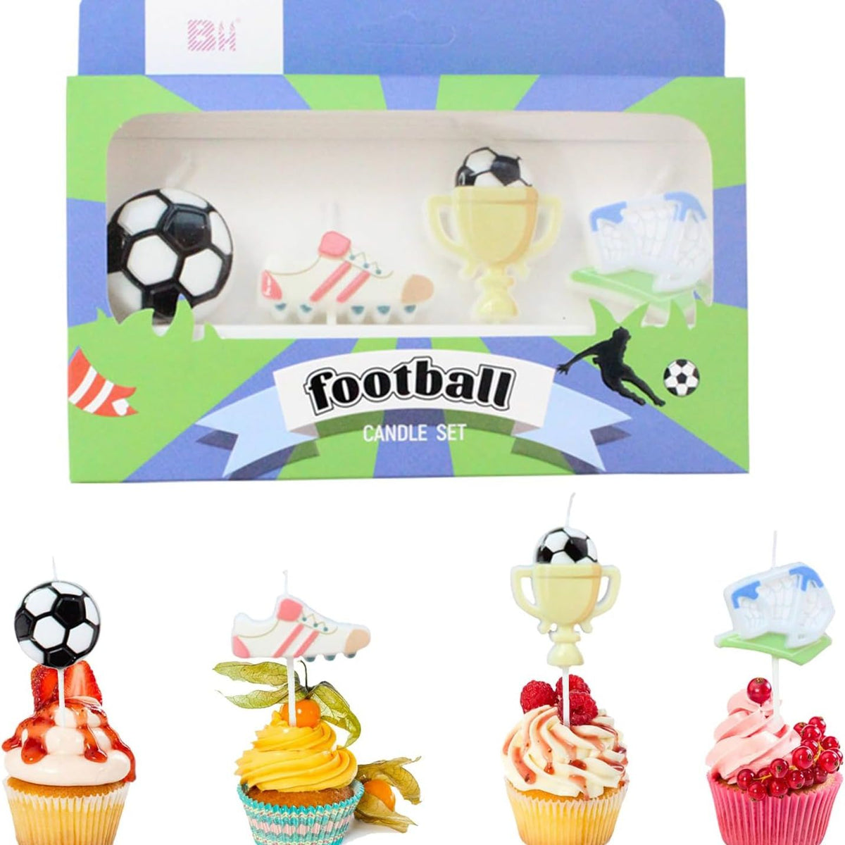 Football Themed Candles