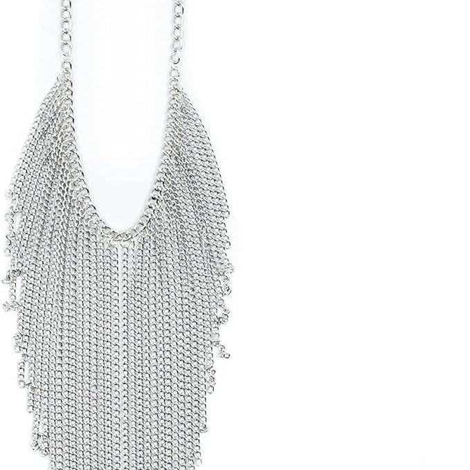 Women Masquerade Chain Jewelry Mask for Party