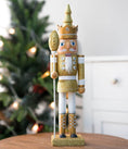 Load image into Gallery viewer, Christmas Wooden Nutcracker 23.5*14.5*4.5
