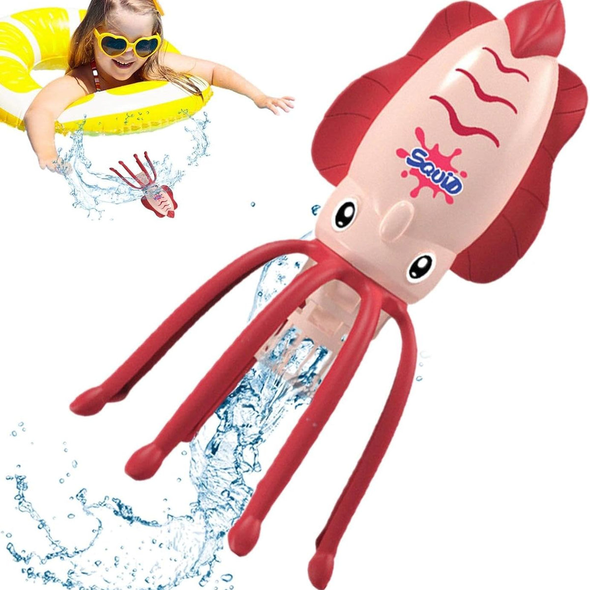 Electric Free Swimming Squid