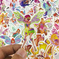 Load image into Gallery viewer, Fairy Girl Waterproof Stickers Set
