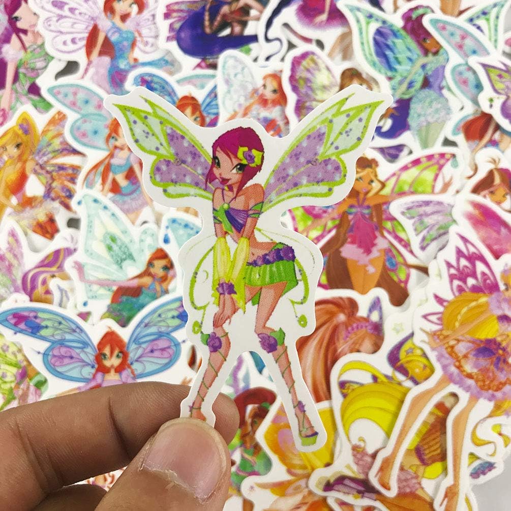 Fairy Girl Waterproof Stickers Set
