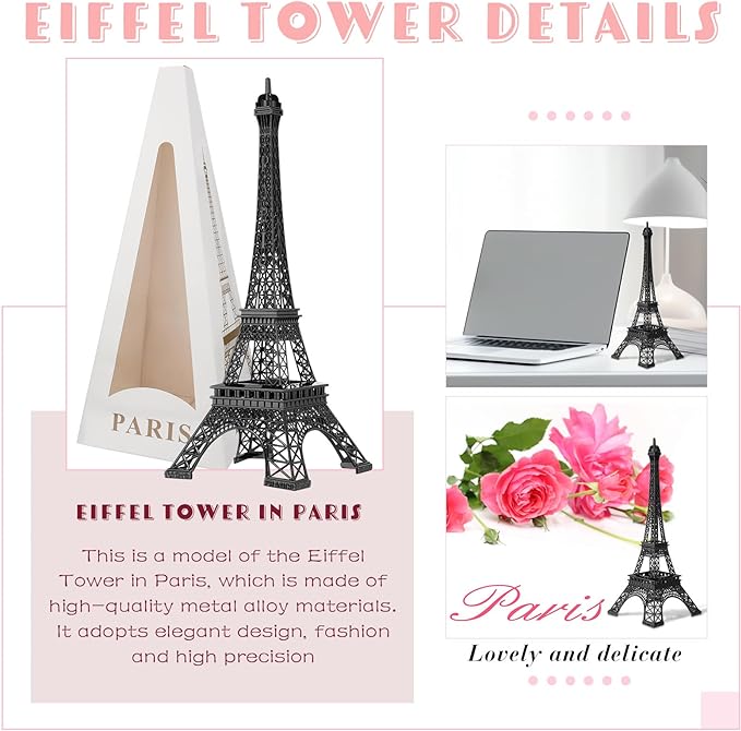 25cm Eiffel Tower Centerpiece Table Stand