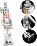 Load image into Gallery viewer, Christmas Wooden Nutcracker 23.5*14.5*4.5
