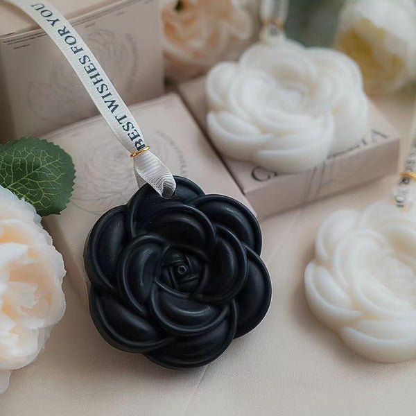 Hanging Aromantic Air Freshener Black - Reusable with Essential Oil