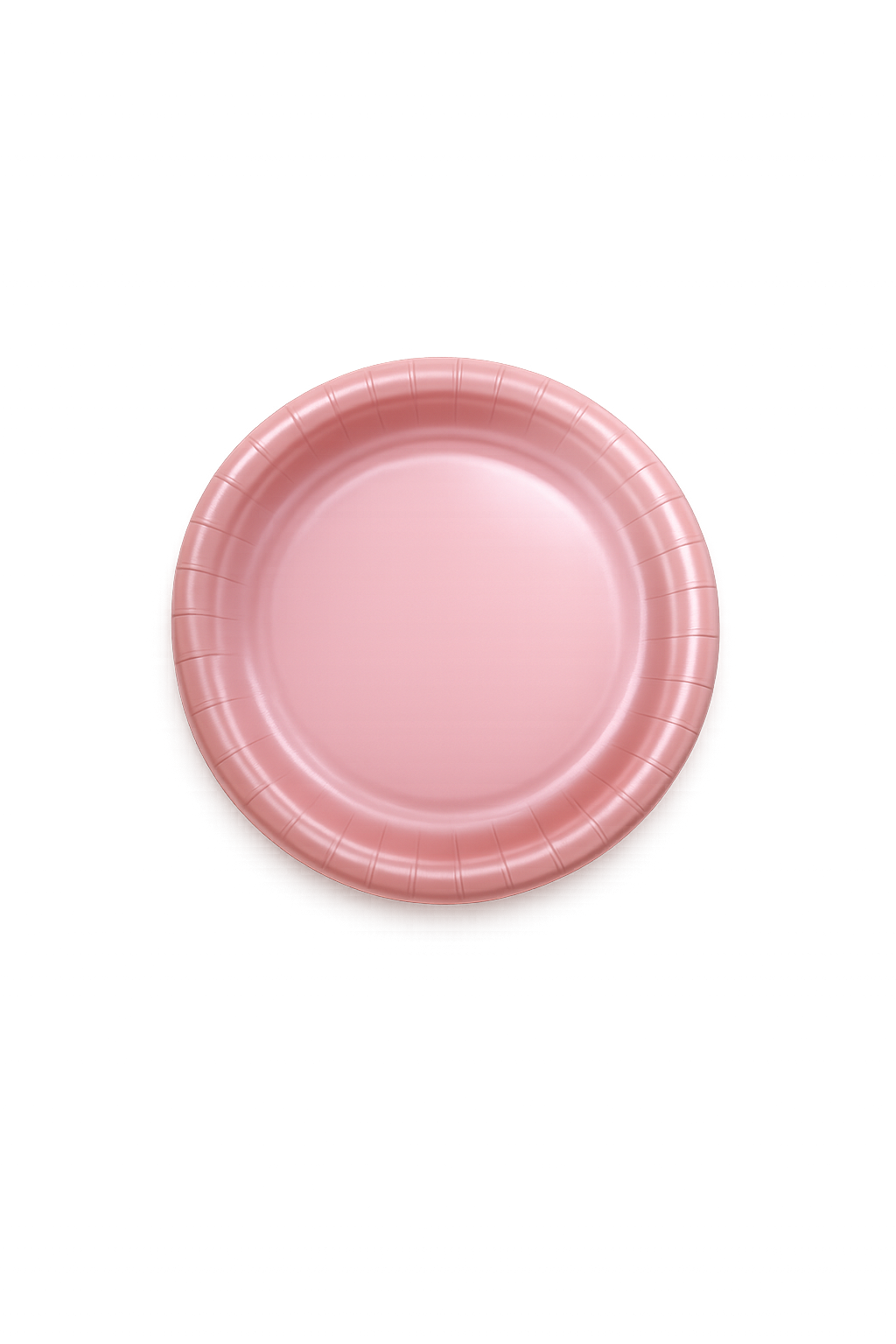 Rose Gold Round 7 Inch Paper Plates