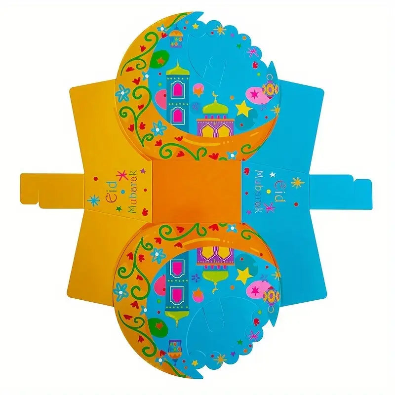 Garangao Moon-Shaped Candy Box - 4 Pcs (without candy)