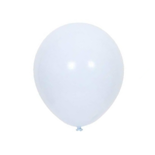 Helium 12 Inch Macaron Latex Balloon (Blue)