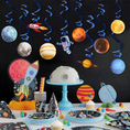 Load image into Gallery viewer, Outer Space Theme Party Hanging Swirl
