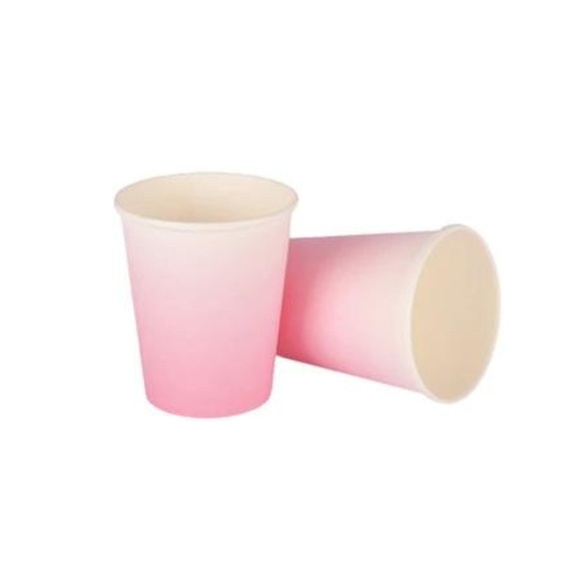 Ice Cream Theme Birthday Party Ombre Cups Set (Pink)