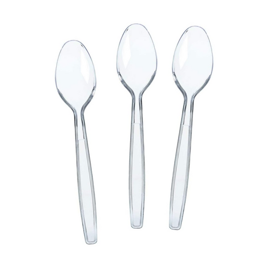 Transparent Cutlery Set (Spoons)
