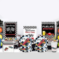 Load image into Gallery viewer, Racing Car Theme Party 9 Inch Paper Plates Set
