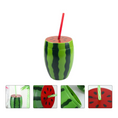 Load image into Gallery viewer, Watermelon Shaped Drinking Cup
