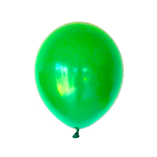 Helium 12 Inch Standard - Retro Balloons (Green)