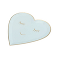 Load image into Gallery viewer, Baby Blue Heart-Shaped Tableware Set
