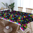 Load image into Gallery viewer, Glow Neon Theme Party Tablecloth
