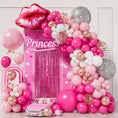 Load image into Gallery viewer, Hot Pink Balloon Arch Decorations
