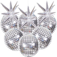 Load image into Gallery viewer, Giant Silver Disco Ball Balloon Set
