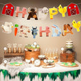 Load image into Gallery viewer, Farm Animal Happy Birthday Banner
