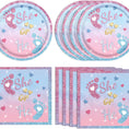 Load image into Gallery viewer, Gender Reveal Party Tableware Set
