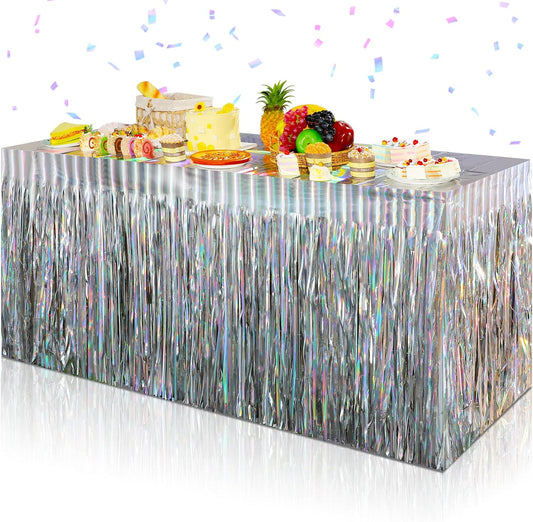 Iridescent Laser Party Table Decorations Set