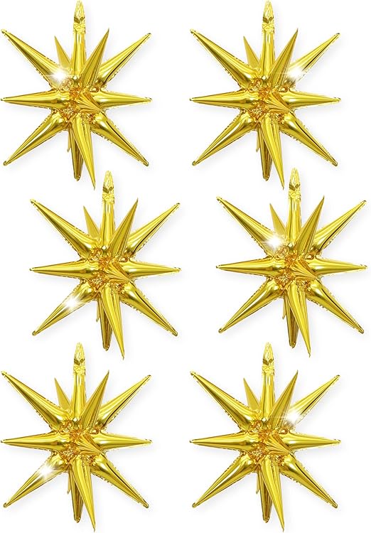 Gold Star 22 Inch Foil Balloon