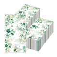 Load image into Gallery viewer, Eucalyptus Leaf Paper Napkins Set (Rectangular)
