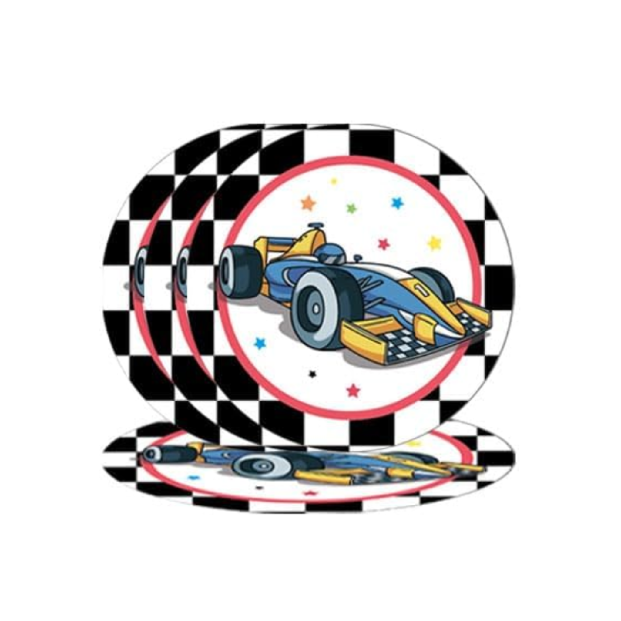 Racing Car Theme Party Tableware Set