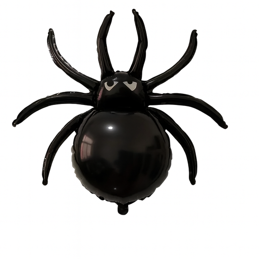 Spooky Long legged Spider Foil Balloon