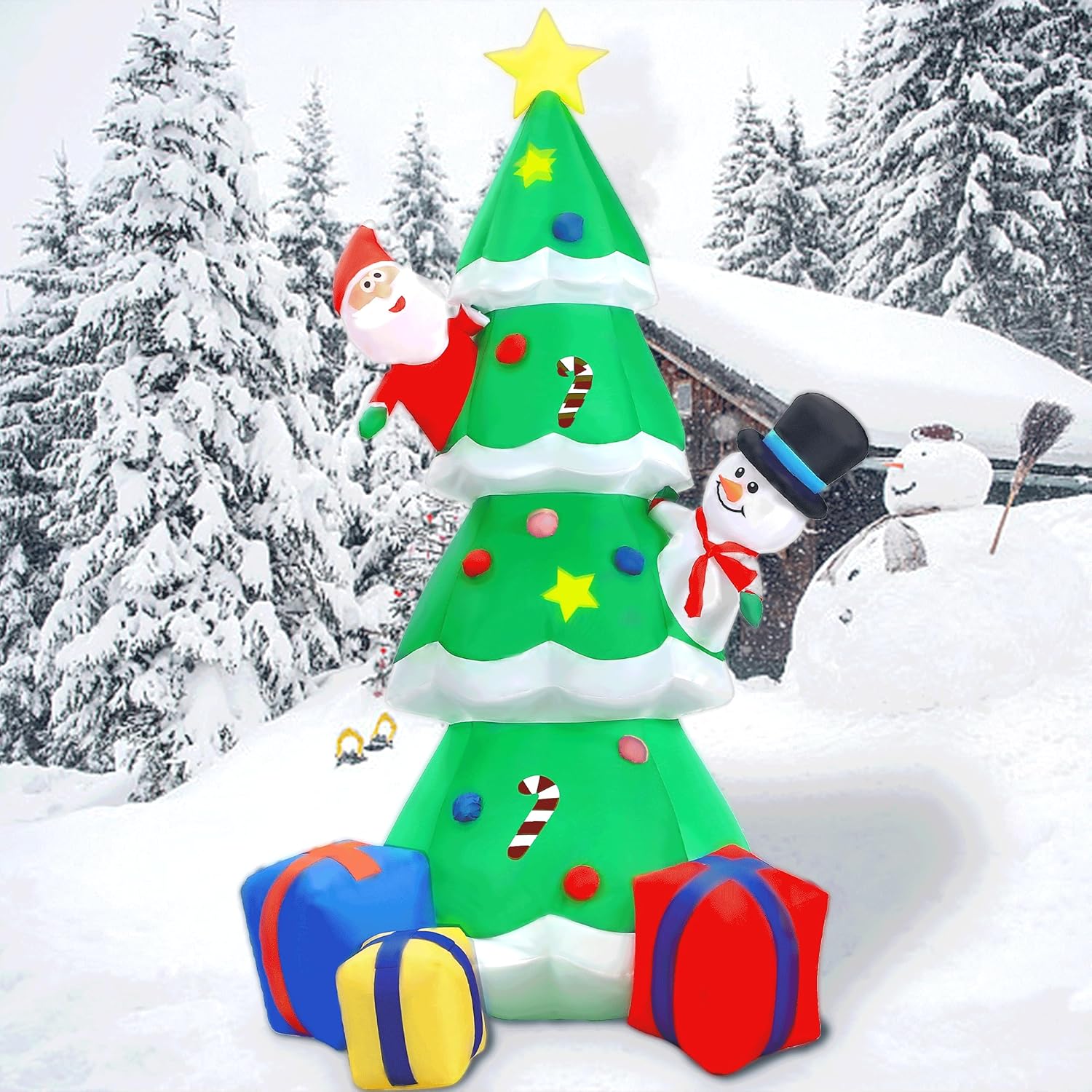 Christmas Inflatable Tree 2.1m (6ft) – Ribbontique