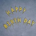 Load image into Gallery viewer, Happy Birthday Letters Candles
