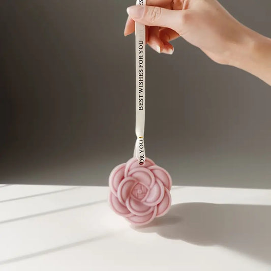 Hanging Aromantic Air Freshener Pink - Reusable with Essential Oil