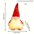 Load image into Gallery viewer, Christmas Gnomes with Lights 30*16*10cm 1 PC
