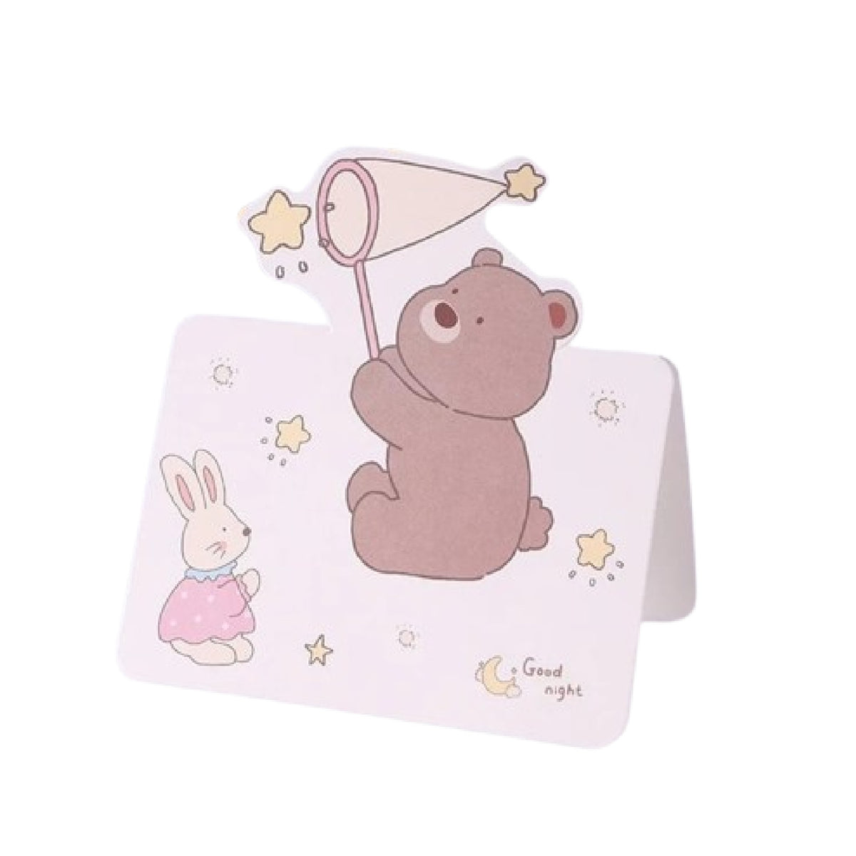 Bunny & Bear Happy Birthday Greeting Card