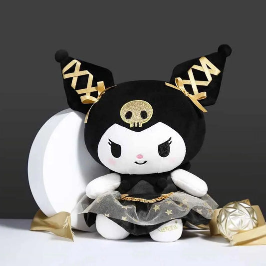 kuromi Black & Gold Plush Toy 45 Cm