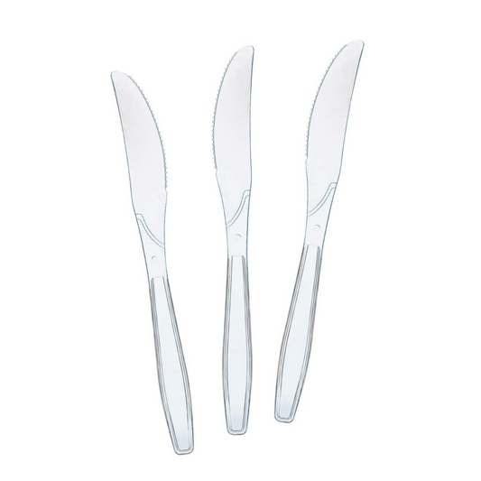 Transparent Cutlery Set (Knives)