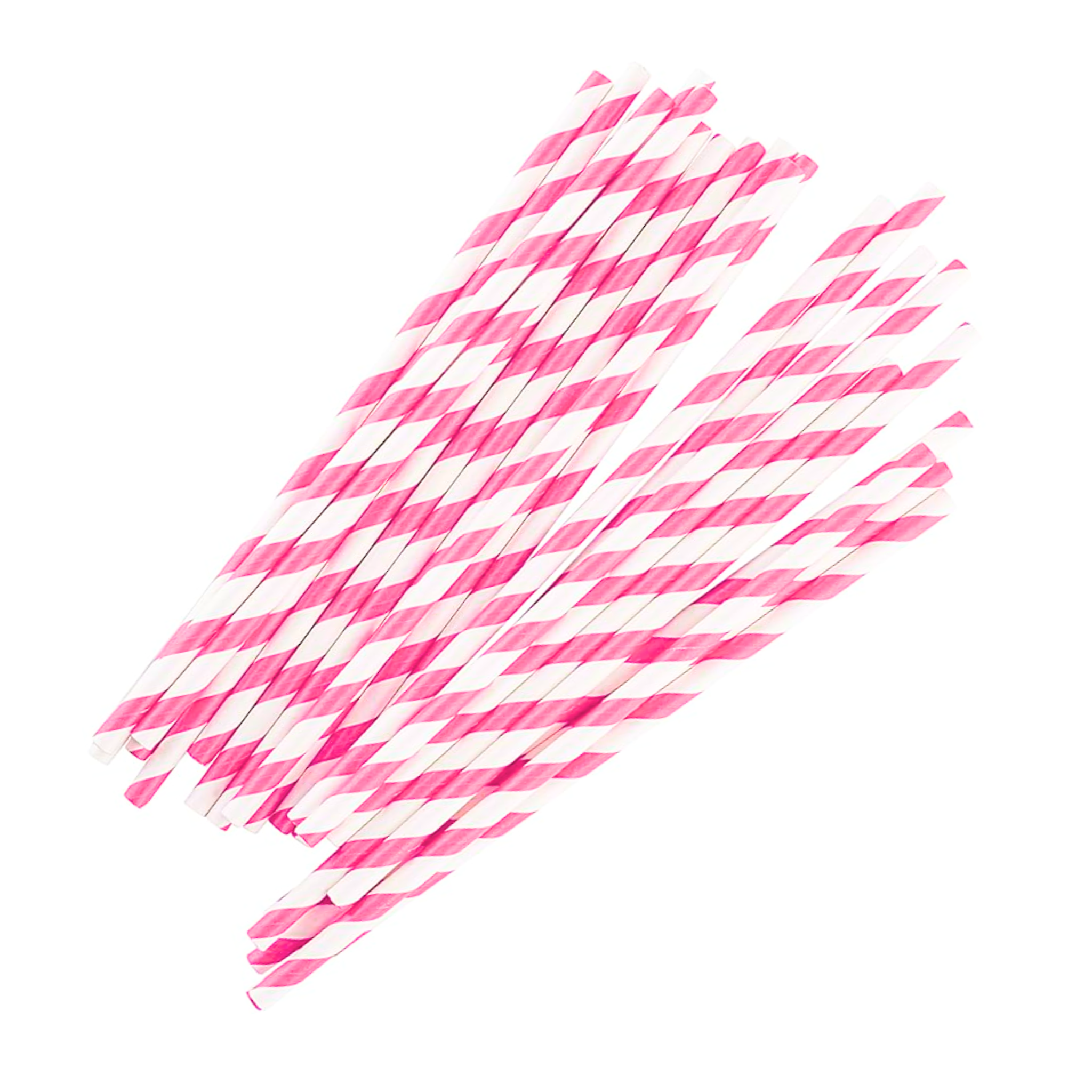 Pink Ballerina Theme Paper Straws Set