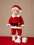 Load image into Gallery viewer, Christmas Baby/Toddler size Santa Clause Costume
