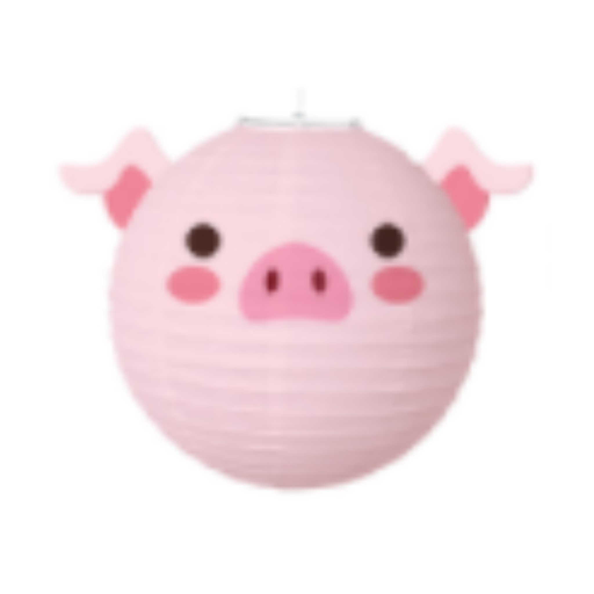 Farm Theme Pig Hanging Lantern Set