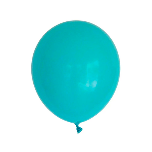 Helium 12 Inch Standard - Retro Balloons (Tiffany Blue)