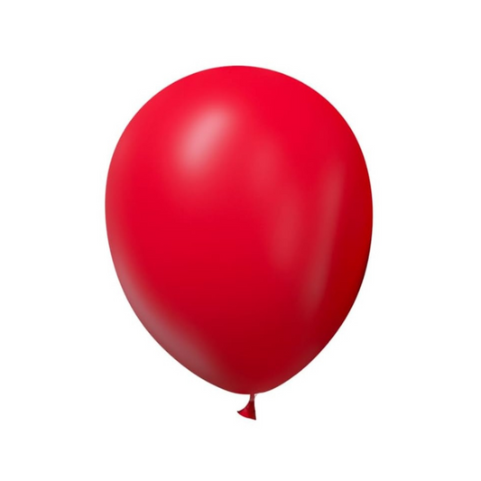 10 Inch Retro Balloons (Pomegranate Red)