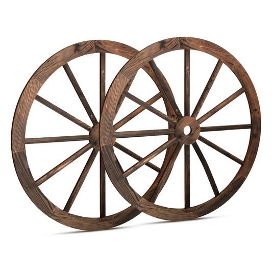 Wagon Wheel Decor Set