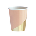 Load image into Gallery viewer, Pastel Pink Marble & Gold Foil Tableware Set
