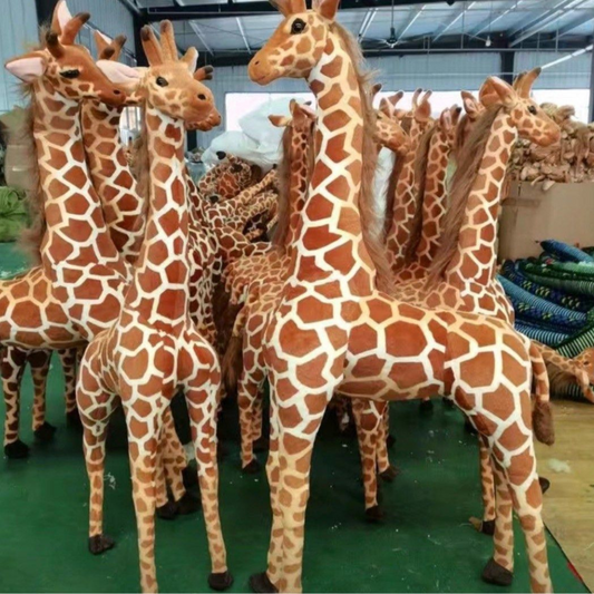 Giant Realistic Giraffe Plush Toy