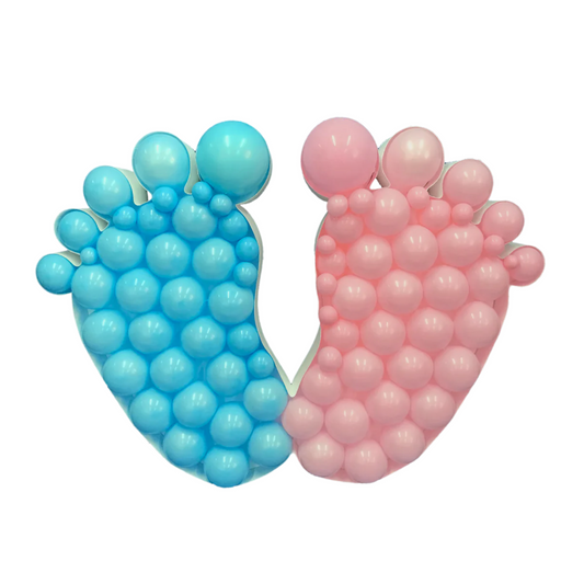 Baby Feet Balloon Mosaic