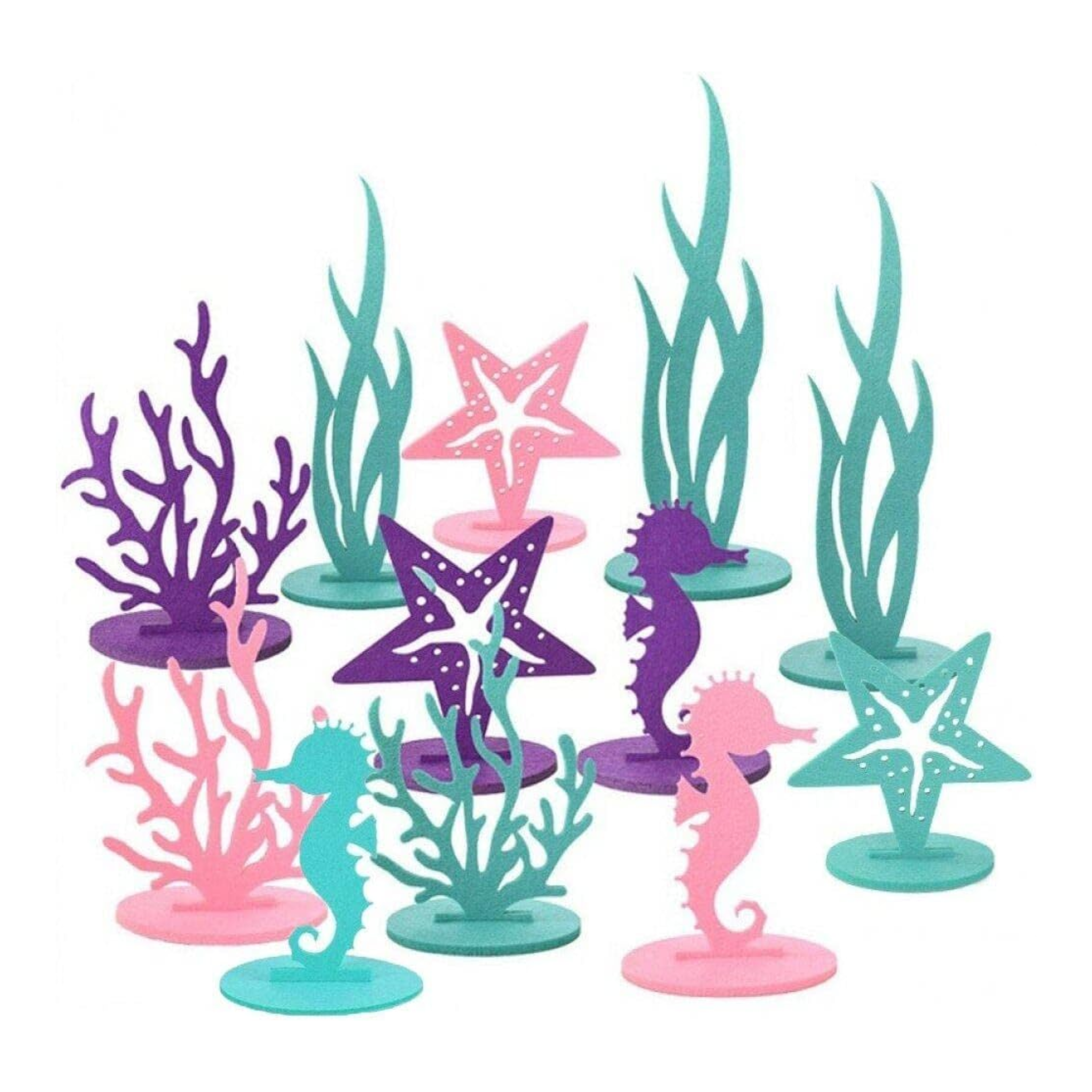 Mermaid Theme Table Decorations Set