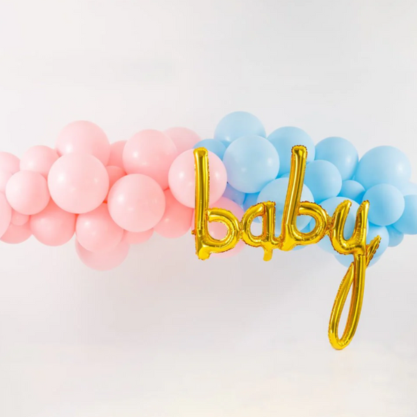 Girl Boy Baby Balloon Arch Kit (Non-Inflated)